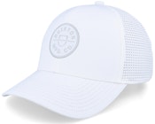 Crest X Medium Profile White/White Trucker