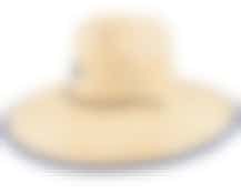 Beta Sun Hat Tan Straw Hat - Brixton