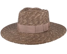 Joanna Hat Desert Palm Straw Hat - Brixton