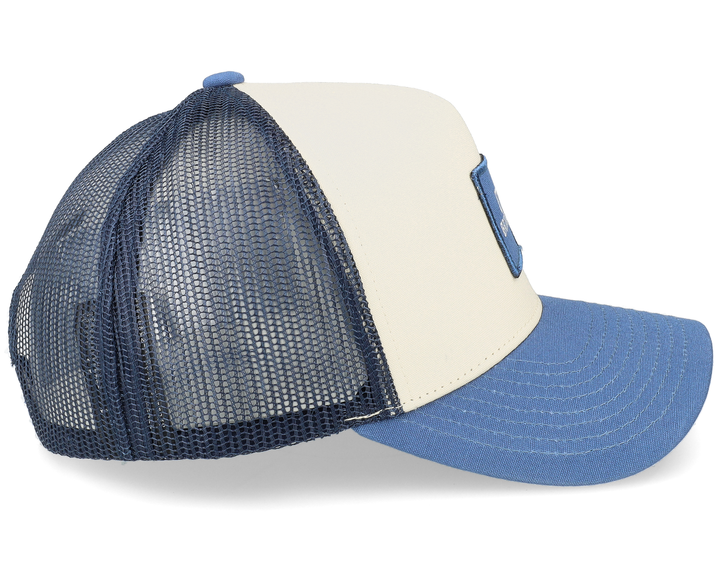 Alpha Block X C Mp Mesh Joe Blue/White Trucker - Brixton