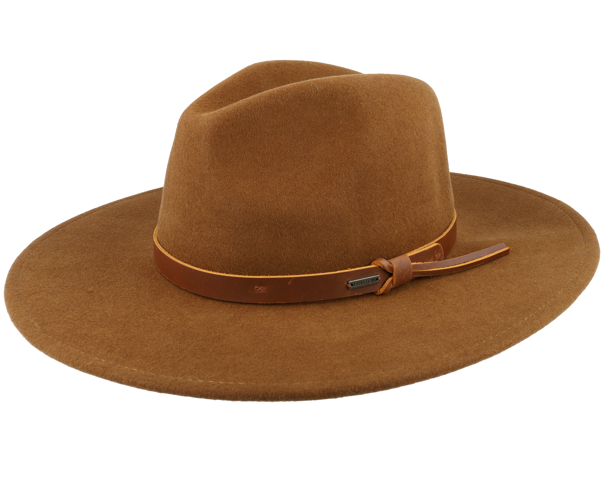 Field Proper Hat Coffee Western - Brixton hat | Hatstoreworld.com