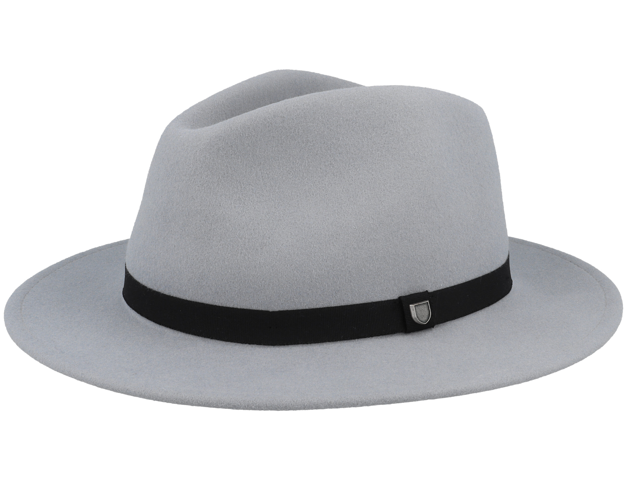 Messer Packable Light Grey Fedora Brixton hat