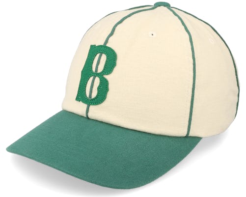 Big B Mp Cap - Off White/Kelly Green - One Size