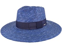 Joanna Hat Pacific Blue Straw Hat - Brixton