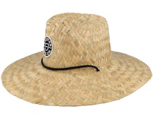 Crest Sun Hat Tan Straw Hat - Brixton