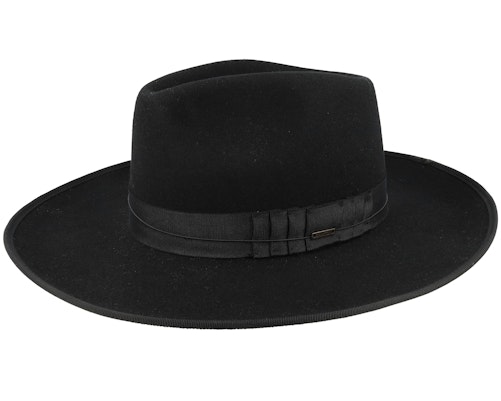 Hat Store Fedora Hats Tampa Fl Reno Black/Black Fedora