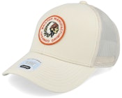 Rival Stamp X Mesh Cap White/White Trucker