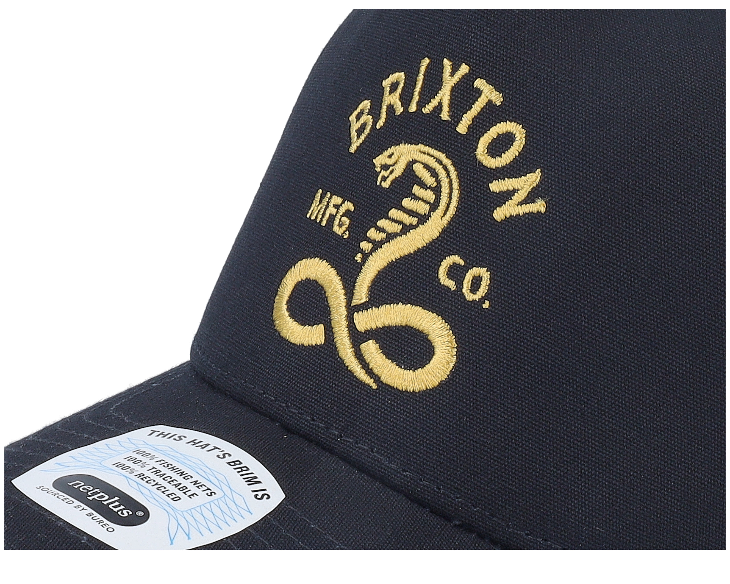 Ky X C Hat Black/Black Trucker - Brixton | Hatstoreaustralia.com