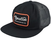 Grade Hat Black/Orange/White Trucker