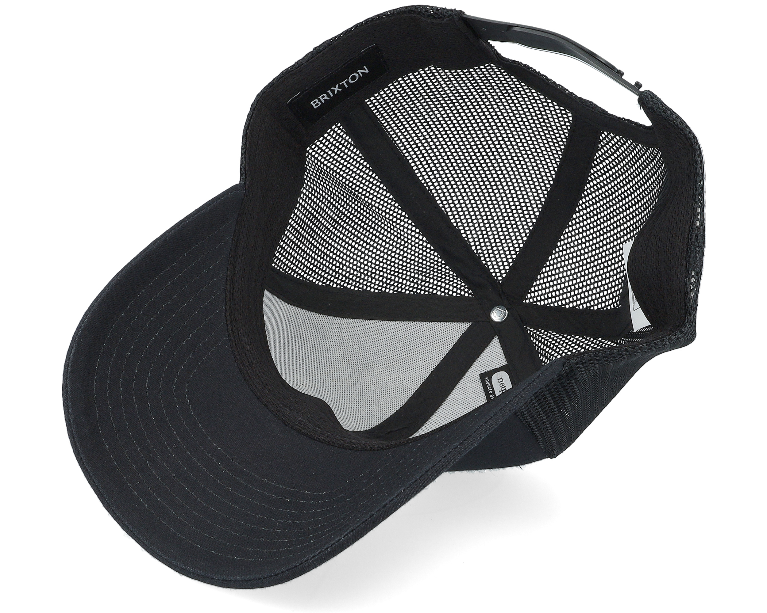 Regal Netplus Hat Black/Black Trucker - Brixton