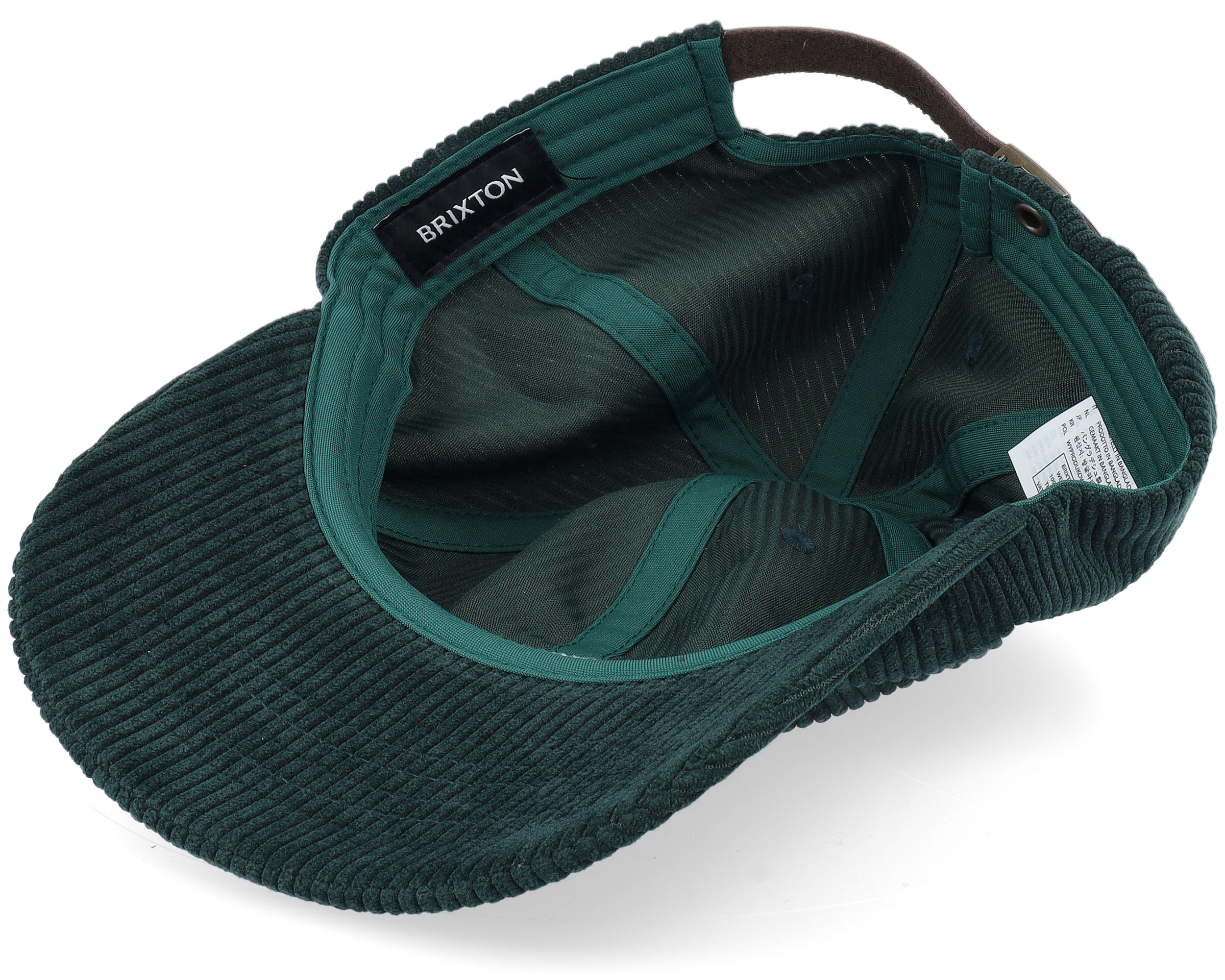 Parsons Low Profile Cap Emerald Corduroy Dad Cap