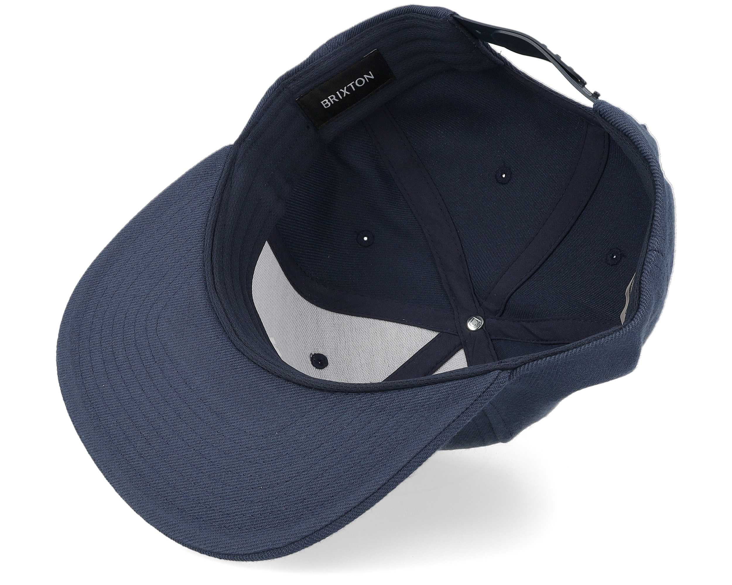 Woodburn Netplus Washed Navy Snapback - Brixton