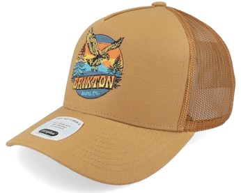 Ridgewood C Hat Copper/Copper A-Frame Trucker - Main Image