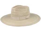 Lyons Knit Pattern Packable Ha Light Tan Fedora