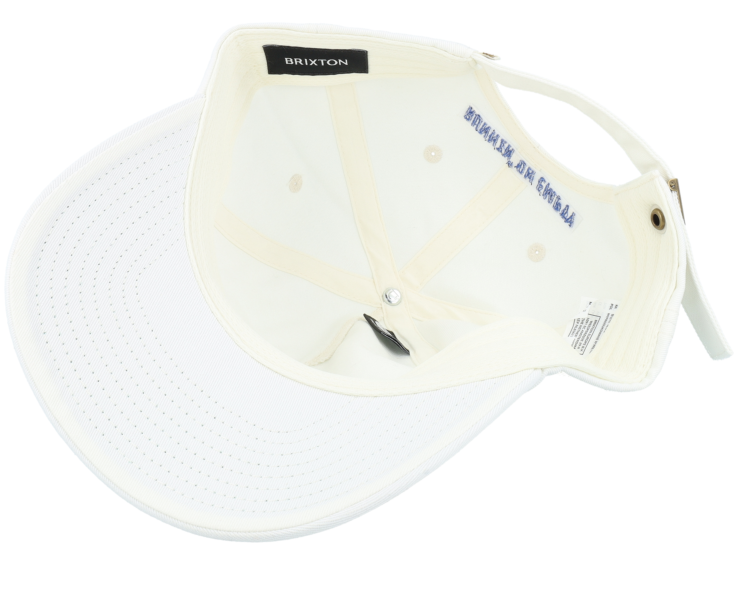 Running On Empty Hat Off White Dad Cap