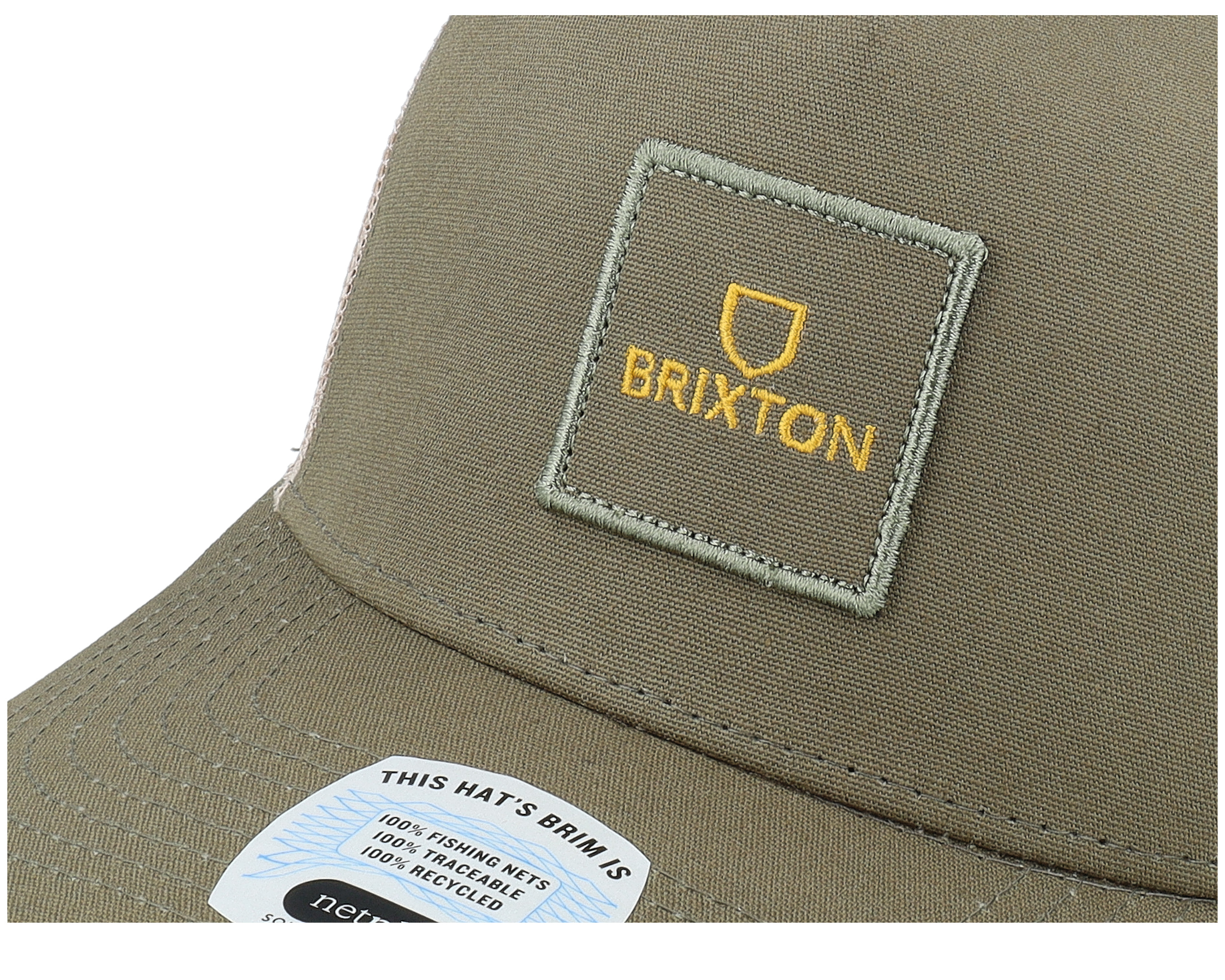 Alpha Block X C Mp Mesh Cap Ivy Green/Sand A-Frame Trucker