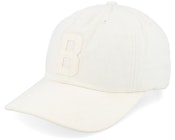Big B Mp Cap Egret White Canvas Dad Cap