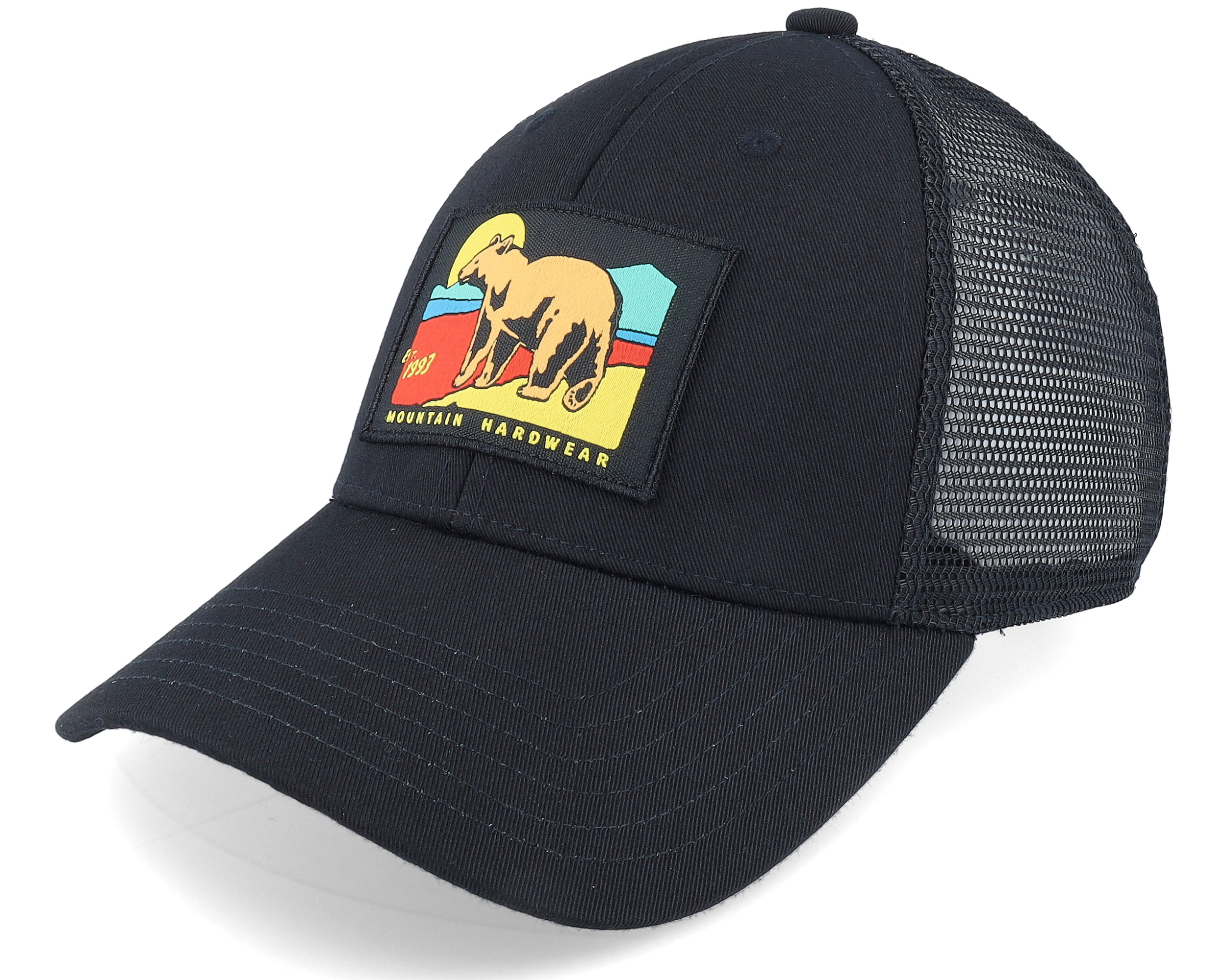 93 Bear Hat Black Trucker - Mountain Hardwear