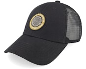 High Altitude Hat Black Trucker