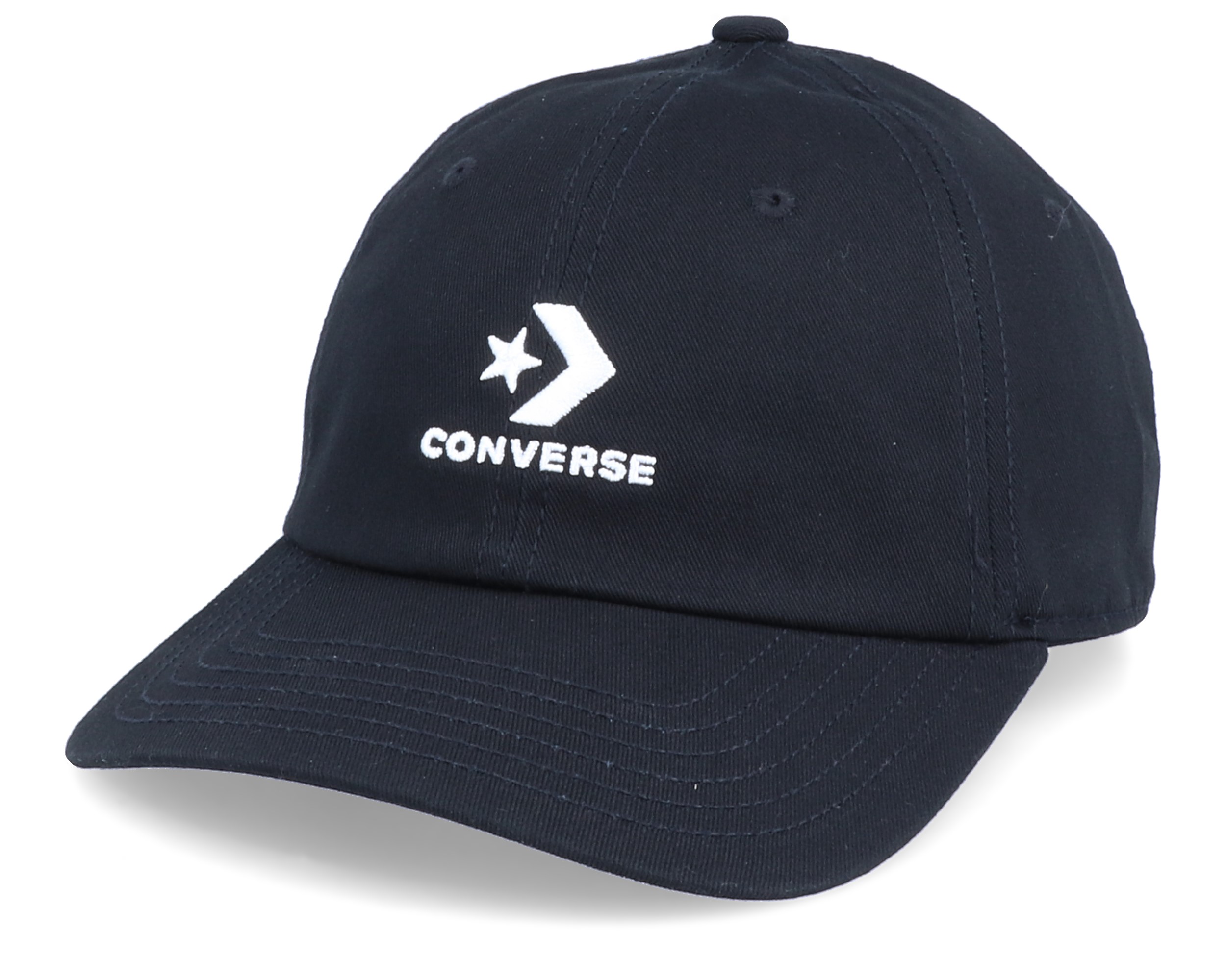 Lock Up Baseball Black/White Adjustable - Converse cap