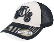 Kids Tractor Cap Stone/Black Trucker