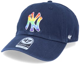 New York Yankees Pride Clean Up Navy/Rainbow Adjustable - 47 Brand