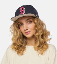 Hatstore Exclusive x Boston Red Sox No Shot 47 Captain Navy Snapback - 47 Brand