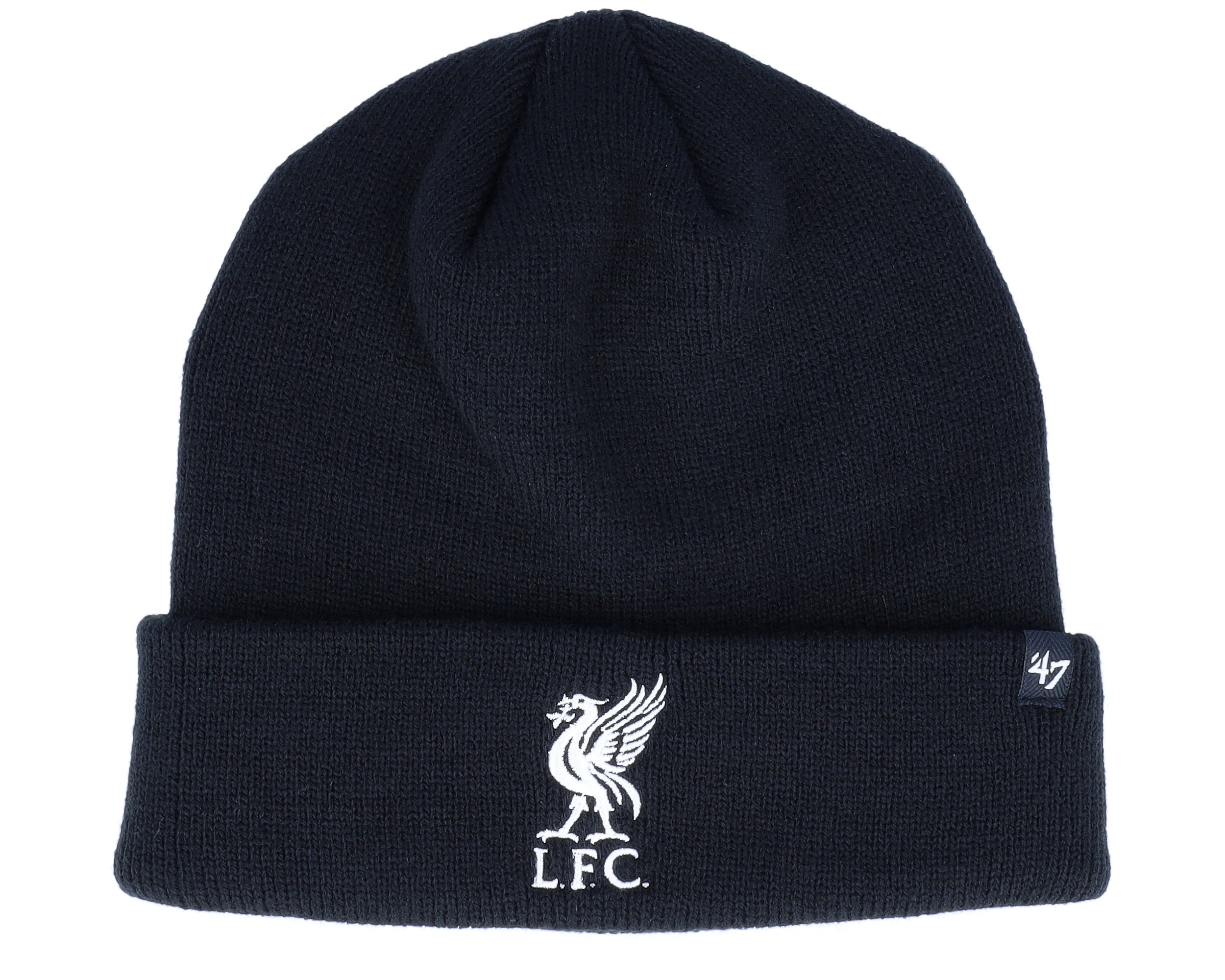 Liverpool FC Knit Black Cuff - 47 Brand beanie | Hatstoreworld.com