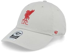 Liverpool FC Liverbird Clean Up Grey Adjustable - 47 Brand