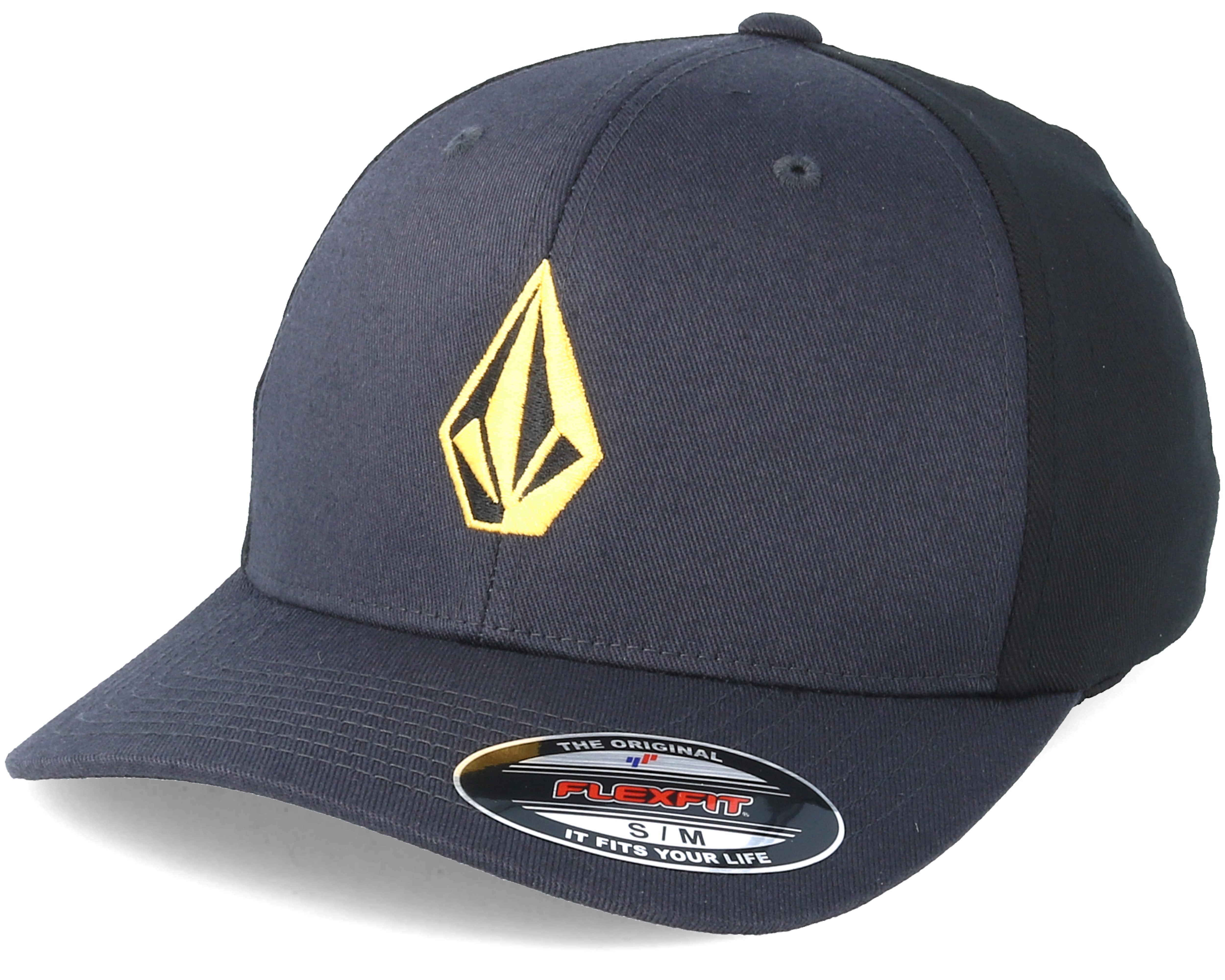 Full Stone Black/Gold Flexfit