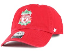 Liverpool FC Crest Clean Up Red Adjustable - 47 Brand