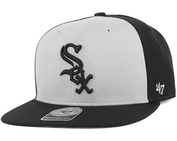 Chicago White Sox Sure Shot Accent Black Snapback