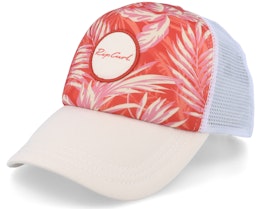 Sun Rays Hat Red/White Trucker - Rip Curl
