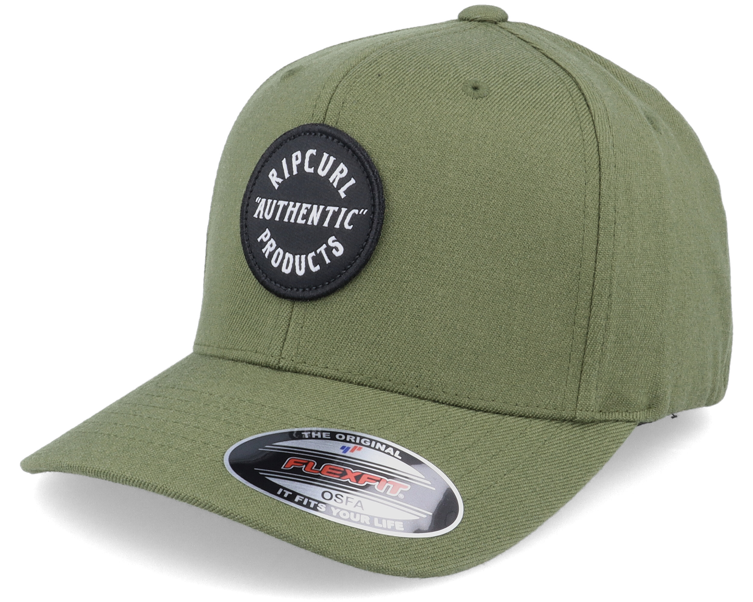 Passage Flexfit Muted Green Flexfit - Rip Curl keps - Hatstore.se