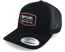 Trademarked Curve Black Trucker - Rip Curl