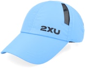 Run Cap Azure Blue/Black Dad Cap