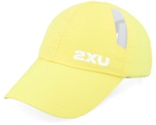 Run Cap Pixel Lemon/White Dad Cap
