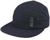 Light Speed Cap Black/Silver Reflective 5-Panel