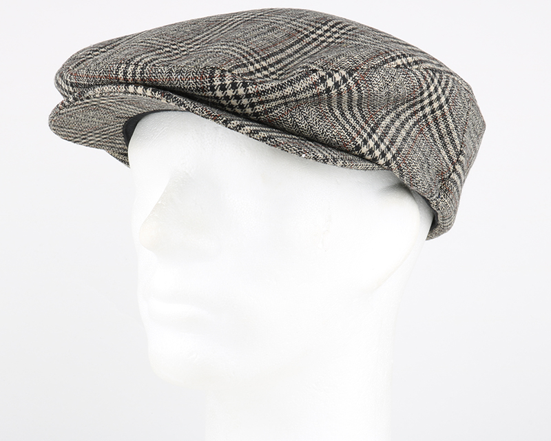 cream flat cap