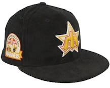 Seattle Mariners Caramel Cord 59FIFTY Black Fitted - New Era