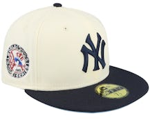 New York Yankees Escalator 59FIFTY 49th World Series Chrome/Navy Fitted - New Era