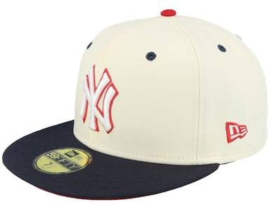 New Era 59Fifty New York Yankees Swirl Fitted Hat Dark Navy