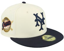 New York Giants Precious Pearl 59FIFTY World Series 54 Pearl/Navy Fitted - New Era