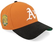 Hatstore Exclusive x Oakland Athletics 9FORTY 50th Orange/Black A-Frame Adjustable