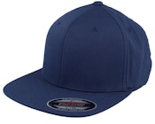 Flat Brim Navy Fitted - Flexfit