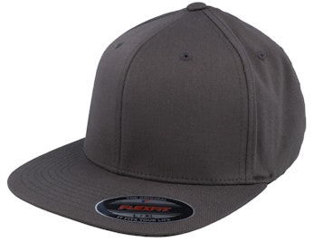 Flat Brim Dark Grey Fitted - Main Image