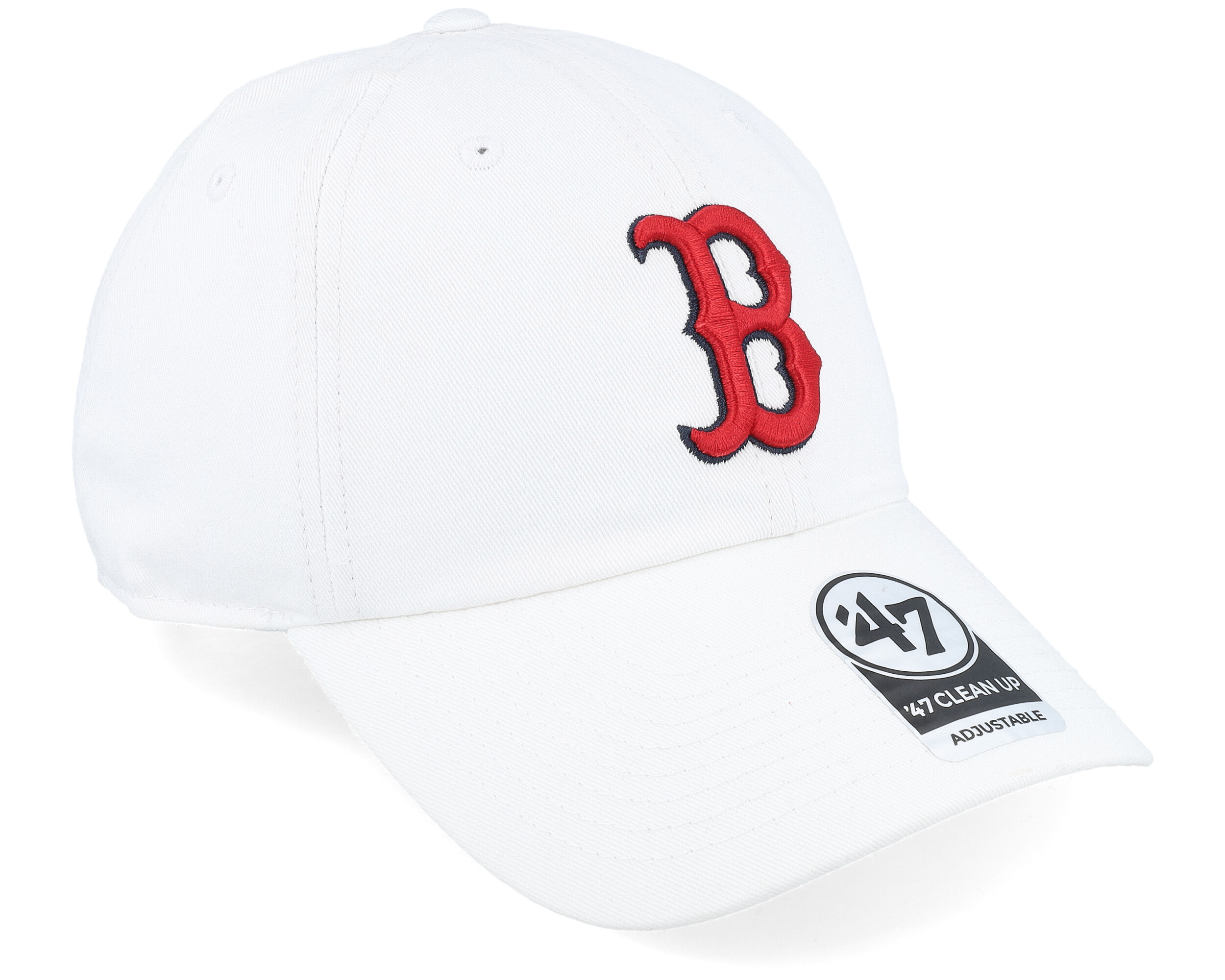 Boston Red Sox Boston Red Sox 2 Tone Clean Up White Adjustable 47