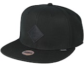 Monochrome Black Snapback
