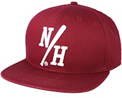 Batter Maroon Snapback
