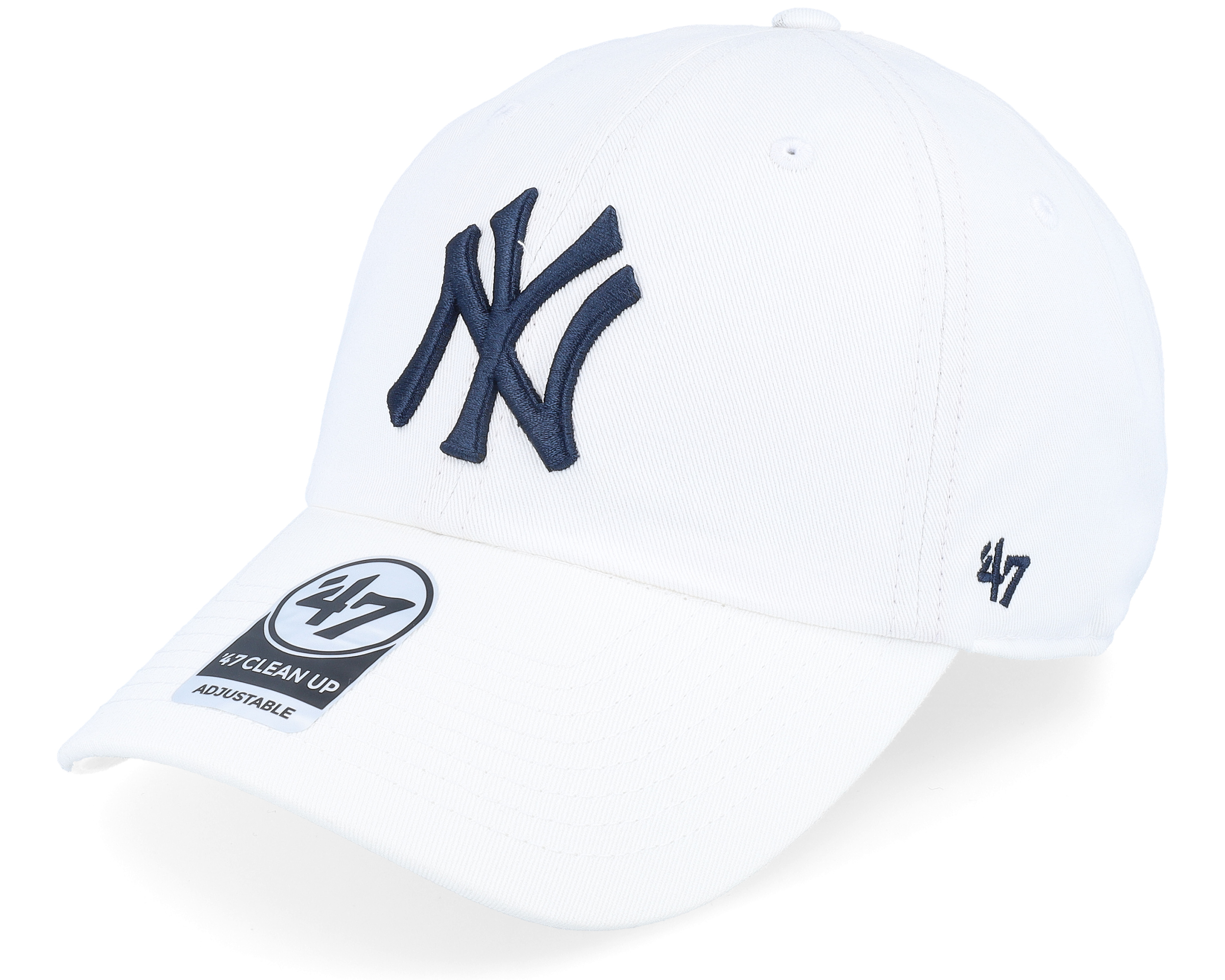 New York Yankees New York Yankees Clean Up White Adjustable - 47 Brand
